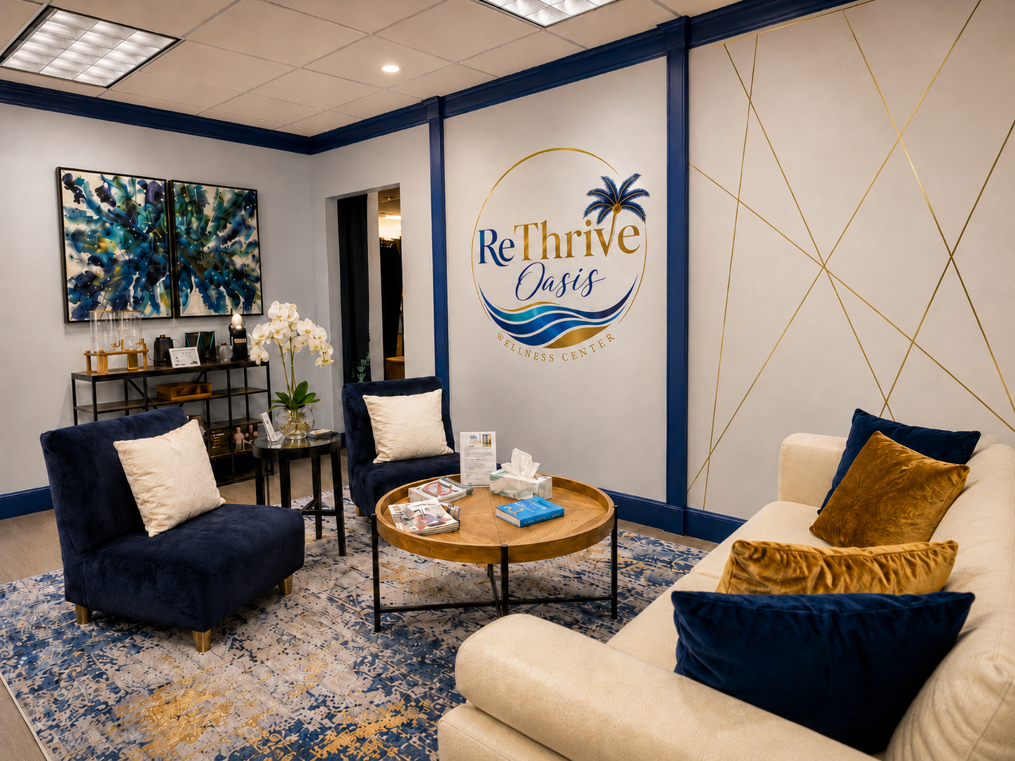 ReThrive Oasis recovery center interior